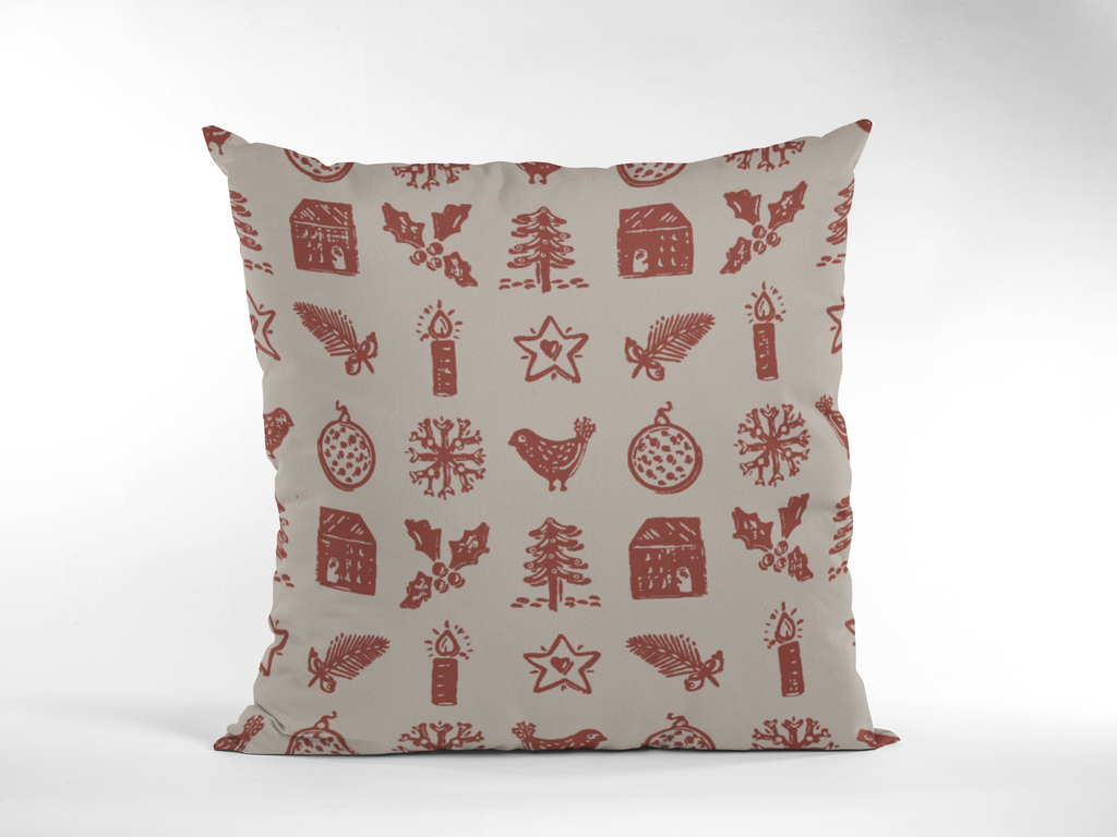 Digital printed cushion cover #161 from Myyra Jaipur