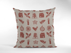 Digital printed cushion cover #161 from Myyra Jaipur
