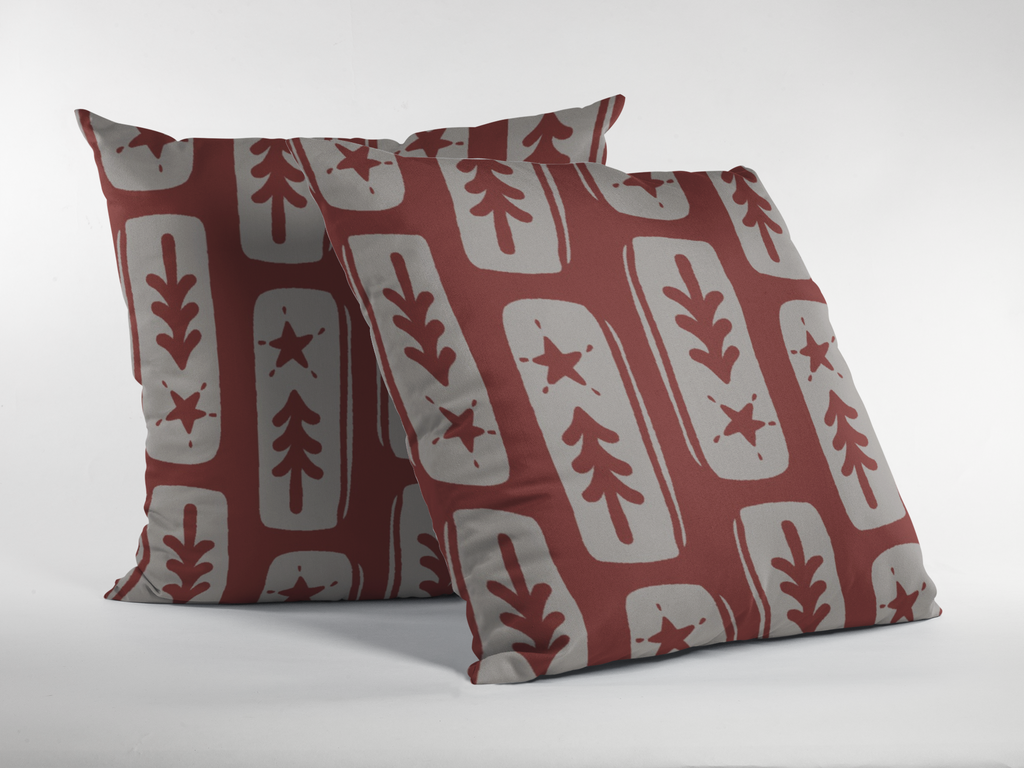 Lifestyle view of digital printed cushion cover #162 | Myyra Jaipur