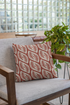 Close-up of digital print on cushion cover #172 | Myyra Jaipur