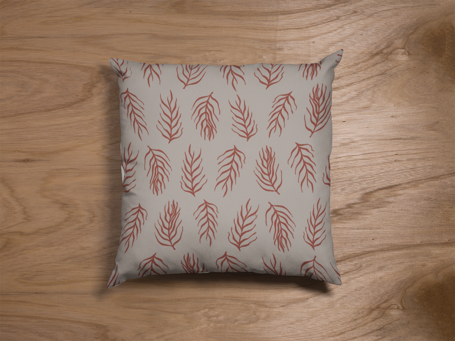 Pair of digital printed cushion covers #179 styled view | Myyra Jaipur