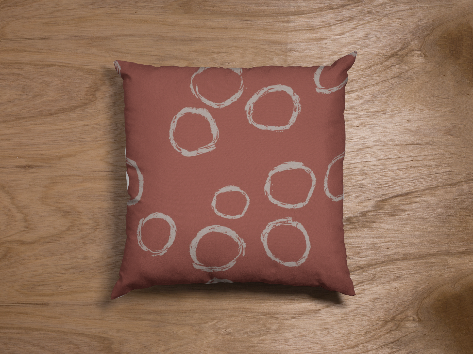 Pair of digital printed cushion covers #145 styled view | Myyra Jaipur