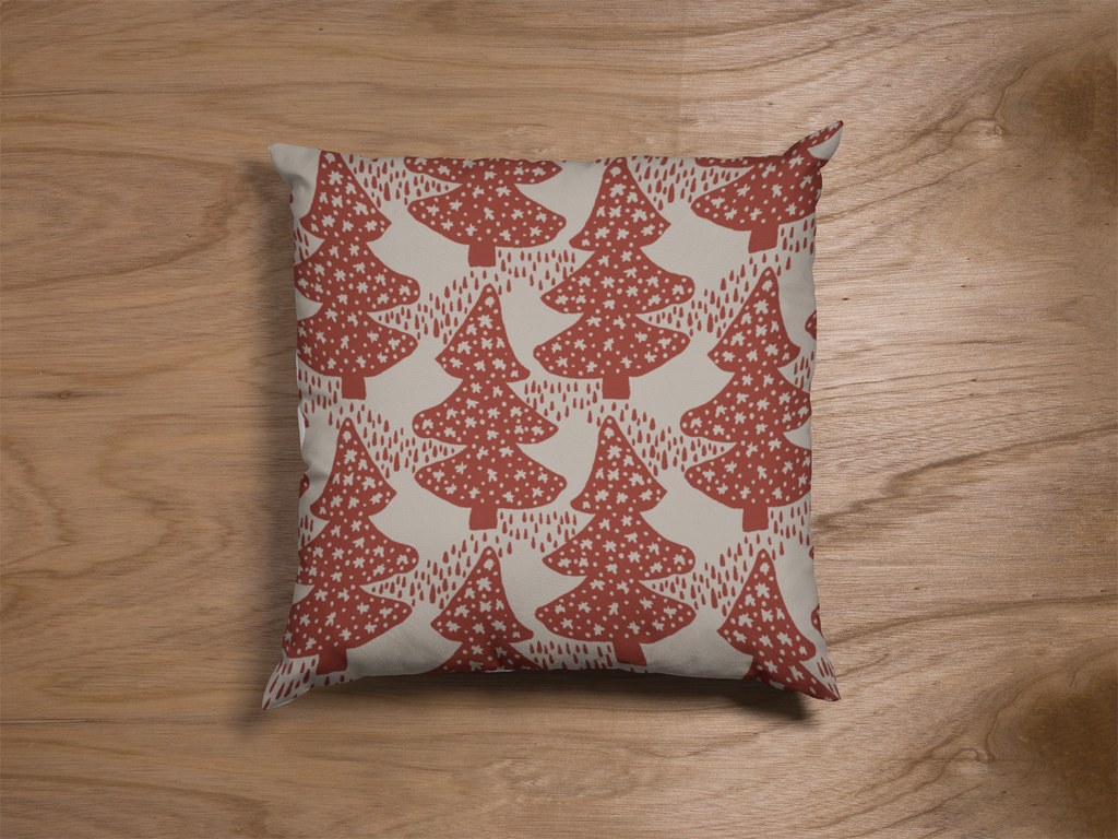 Pair of digital printed cushion covers #137 styled view | Myyra Jaipur