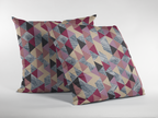 Pair of digital printed cushion covers #122 styled view | Myyra Jaipur