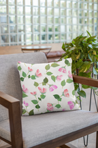 Close-up of digital print on cushion cover #123 | Myyra Jaipur
