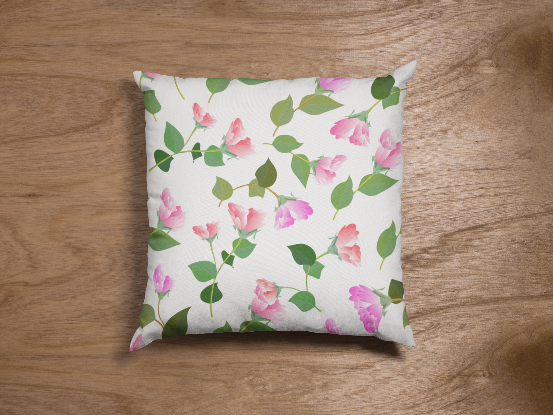 Lifestyle view of digital printed cushion cover #123 | Myyra Jaipur