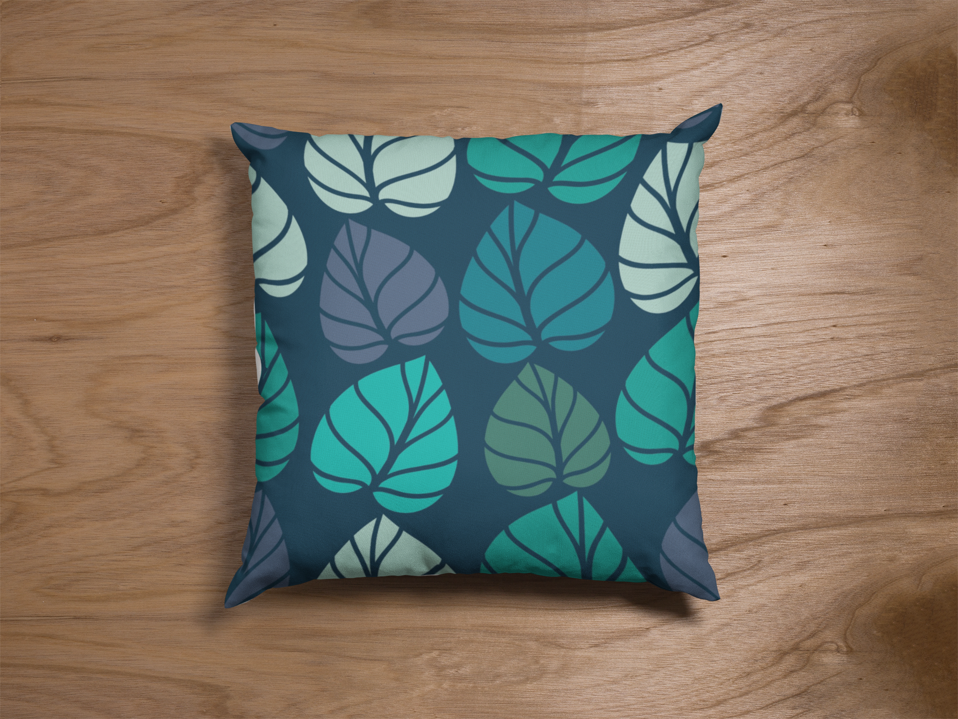 Close-up of digital print on cushion cover #125 | Myyra Jaipur