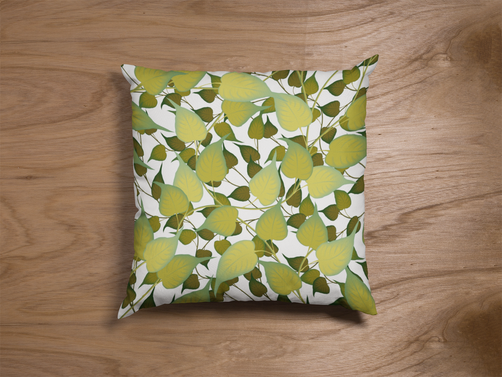 Lifestyle view of digital printed cushion cover #127 | Myyra Jaipur