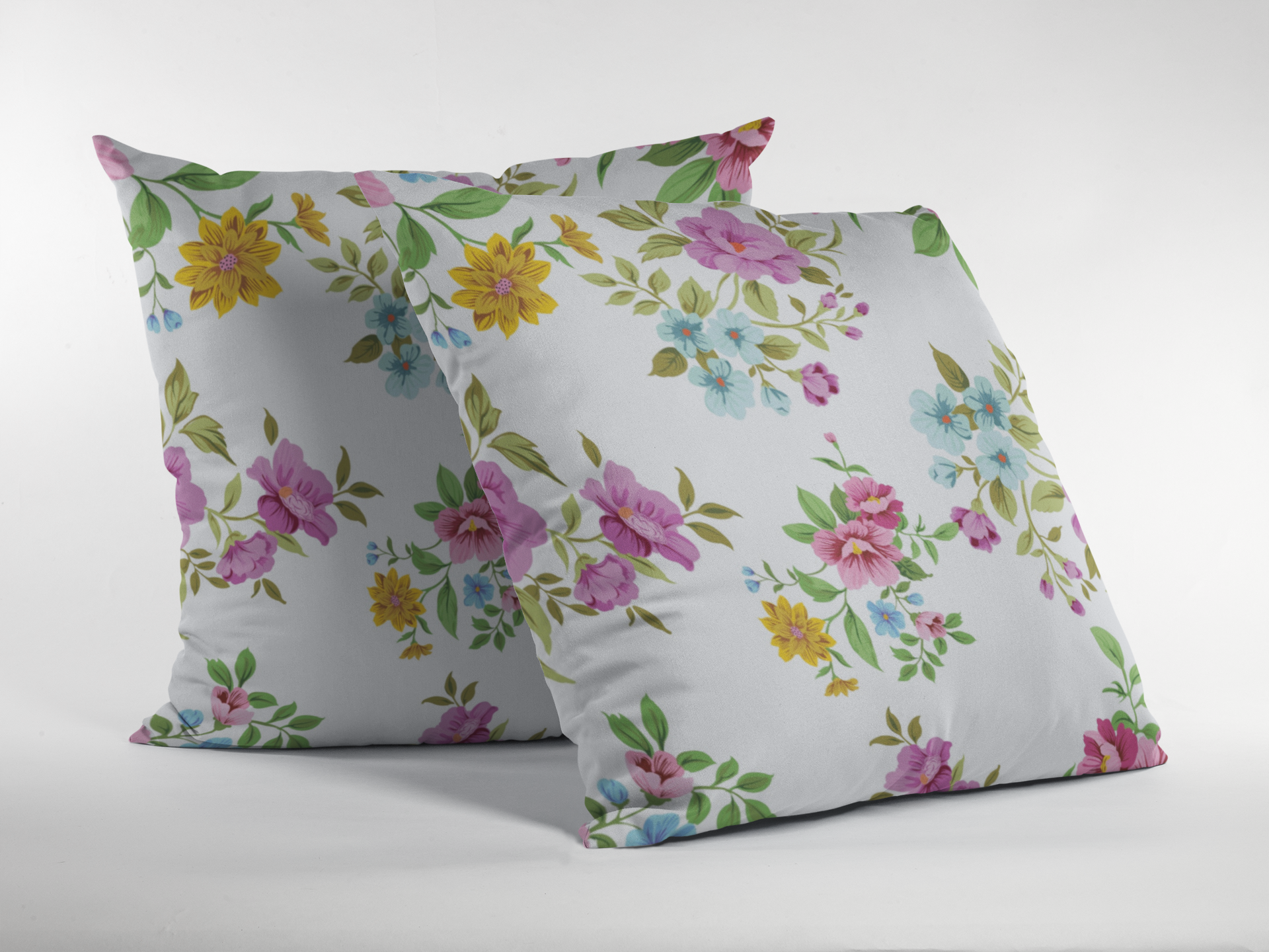 Close-up of digital print on cushion cover #128 | Myyra Jaipur