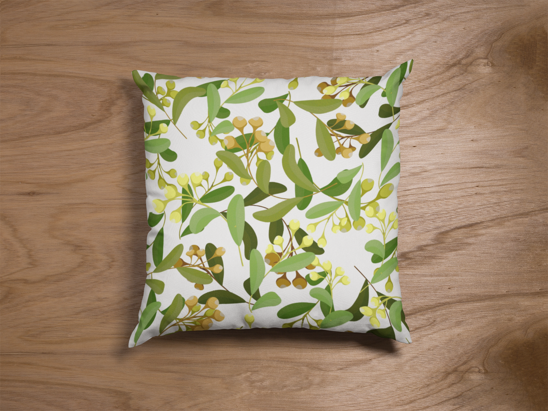 Lifestyle view of digital printed cushion cover #130 | Myyra Jaipur