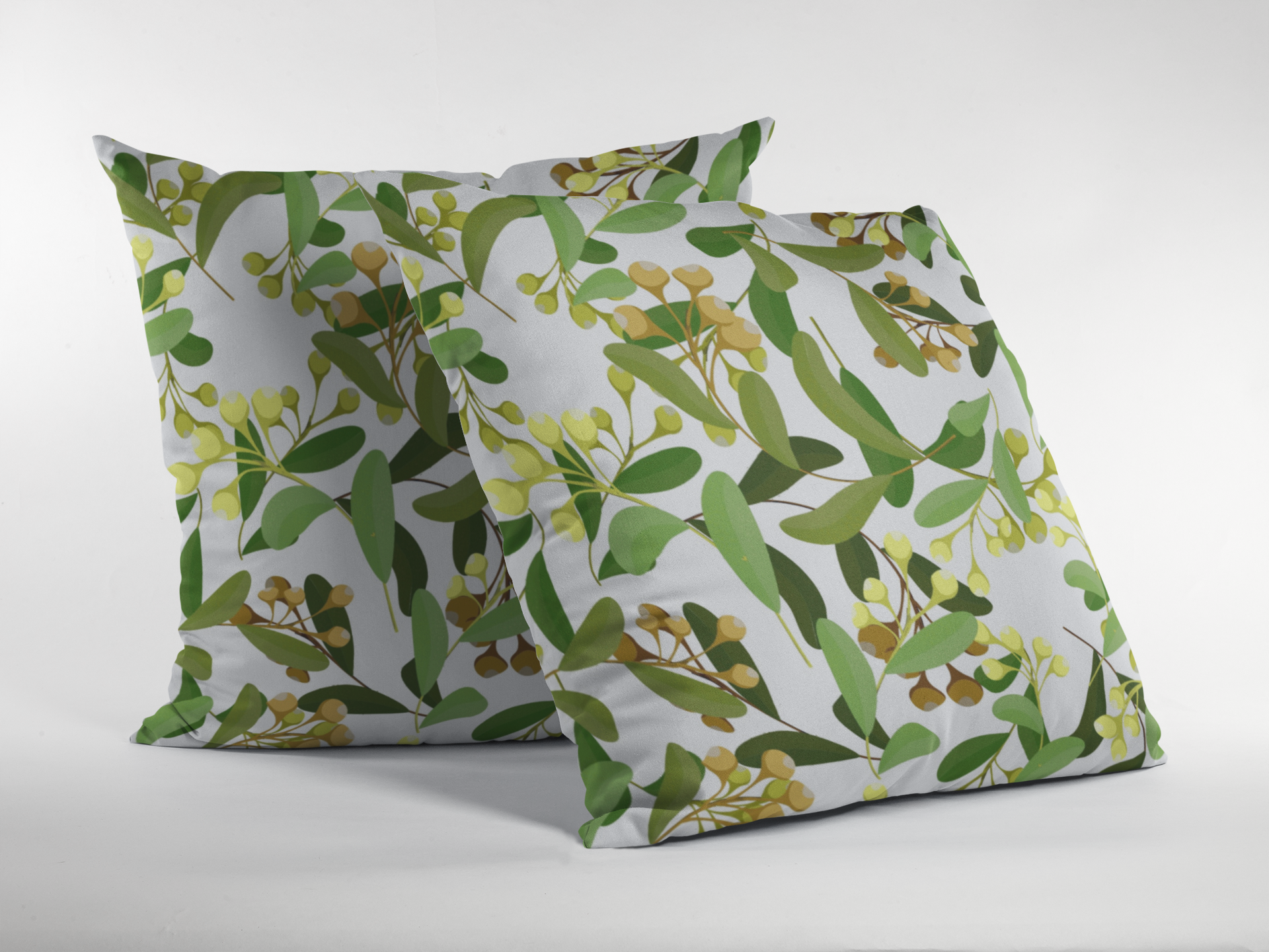 Close-up of digital print on cushion cover #130 | Myyra Jaipur