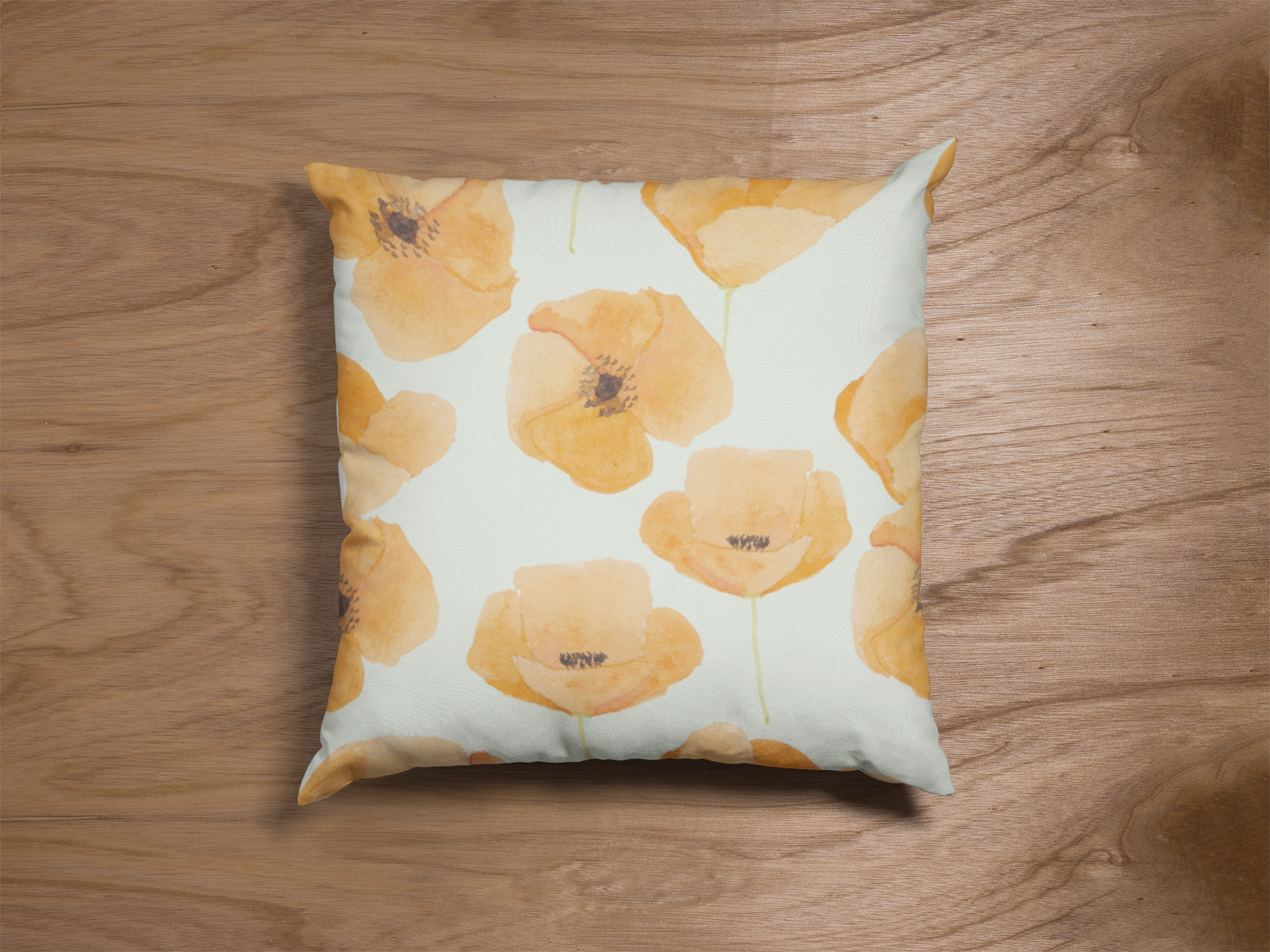 Pair of digital printed cushion covers #117 styled view | Myyra Jaipur