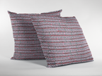 Pair of digital printed cushion covers #121 styled view | Myyra Jaipur