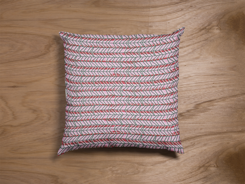 Lifestyle view of digital printed cushion cover #121 | Myyra Jaipur