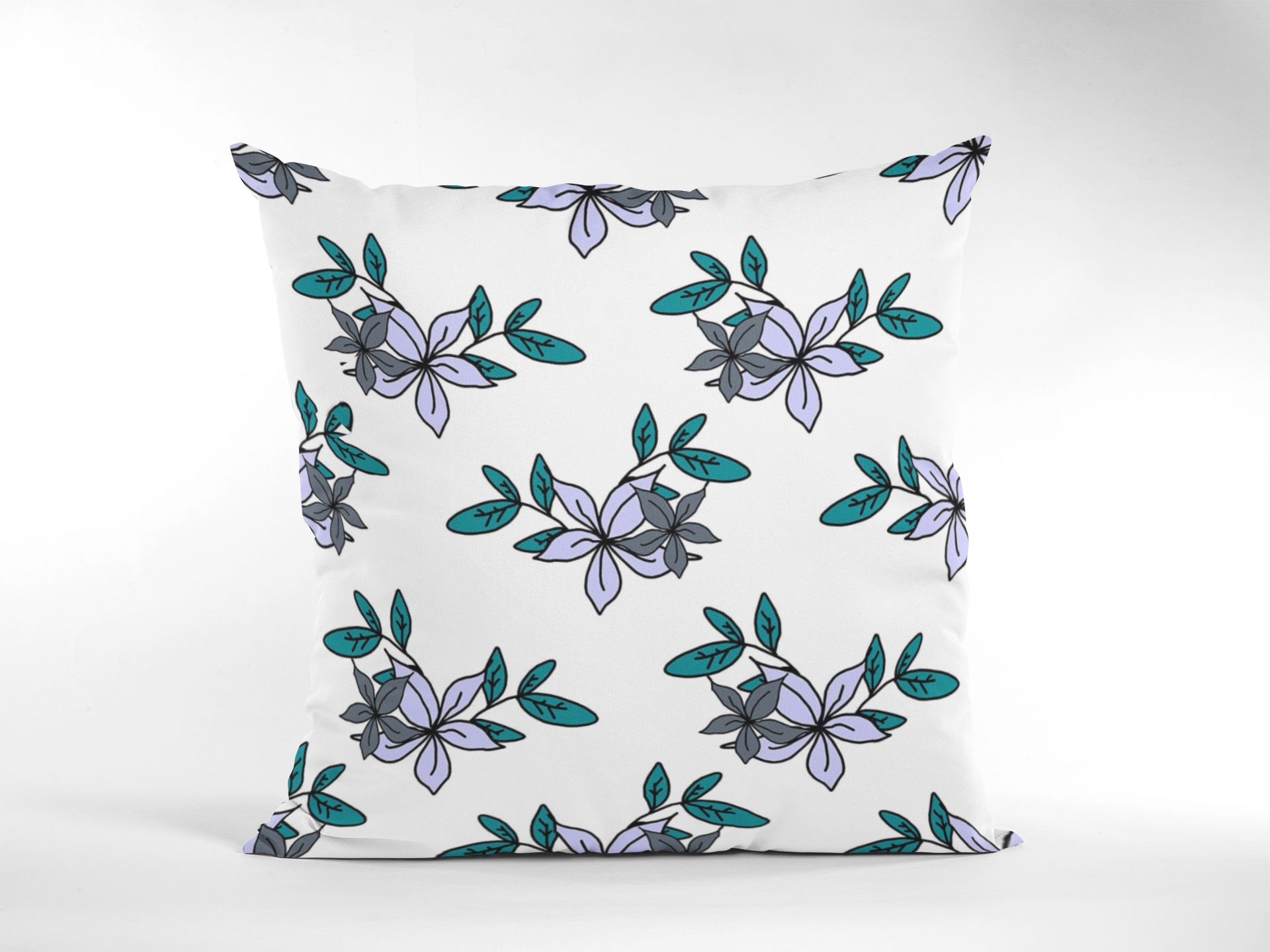 Digital printed cushion cover #115 from Myyra Jaipur