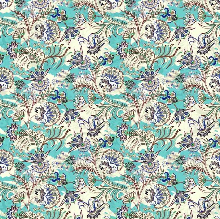 Digital printed running fabric #75 from Myyra Jaipur