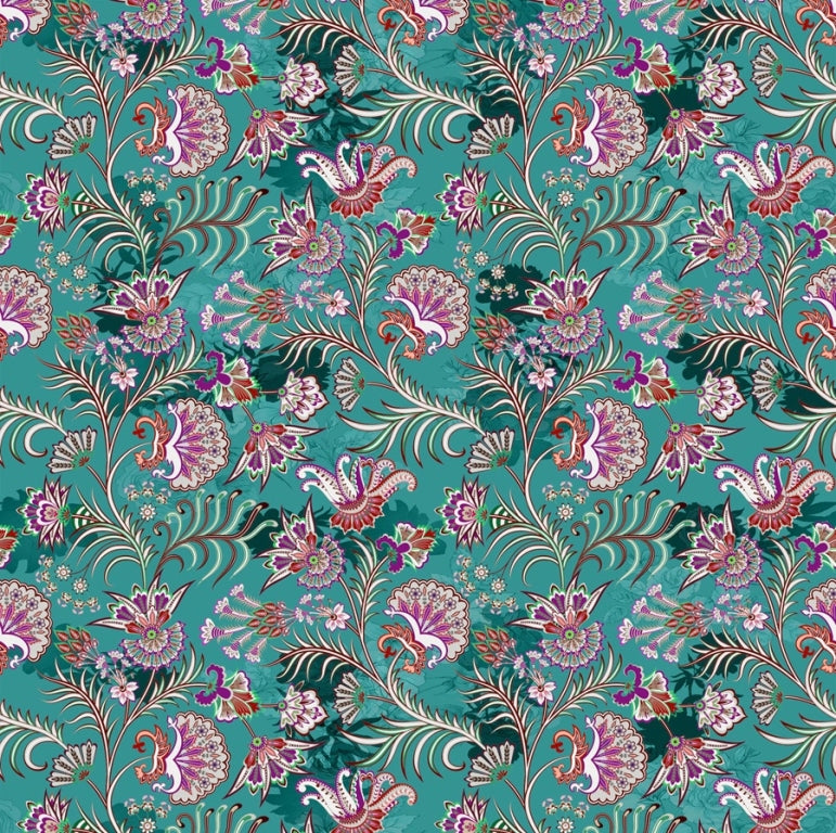 Digital printed running fabric #92 from Myyra Jaipur