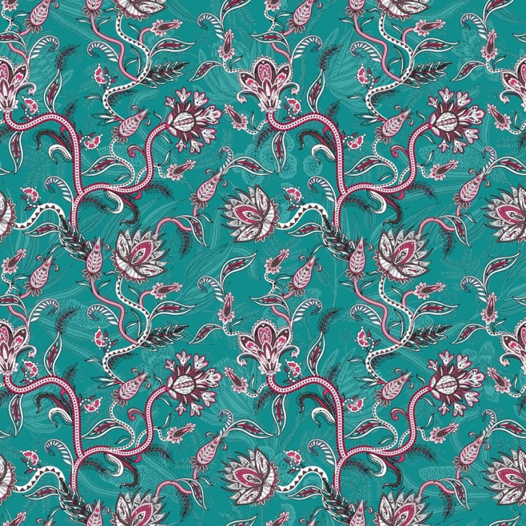 Digital printed running fabric #76 from Myyra Jaipur