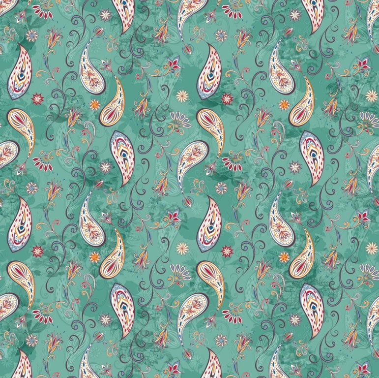 Digital printed running fabric #94 from Myyra Jaipur