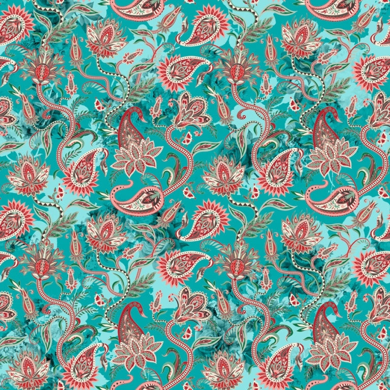 Digital printed running fabric #105 from Myyra Jaipur