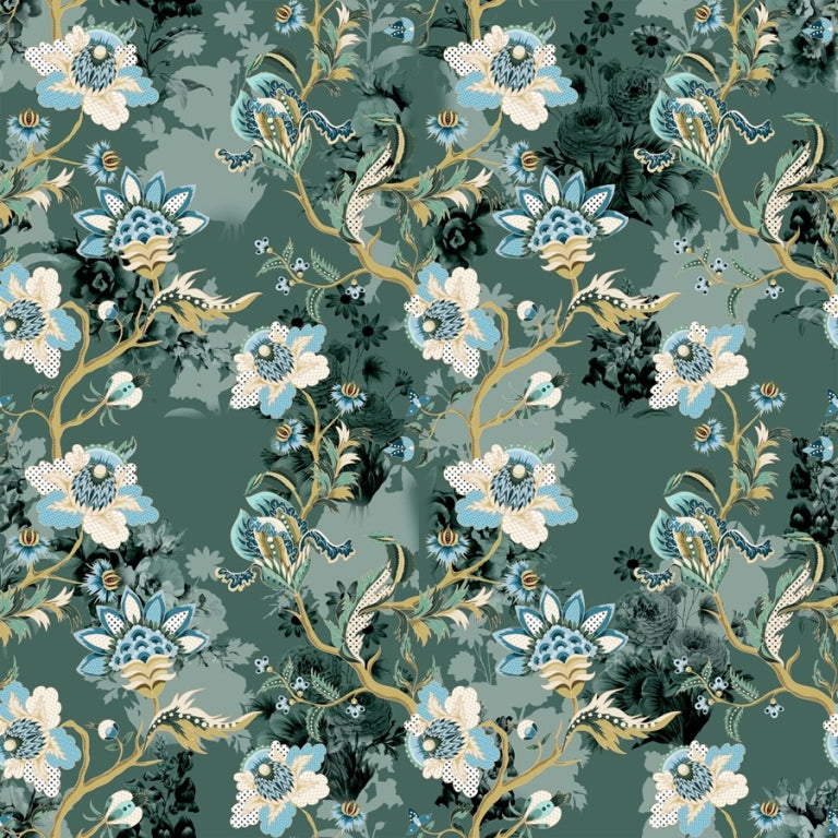 Digital printed running fabric #108 from Myyra Jaipur