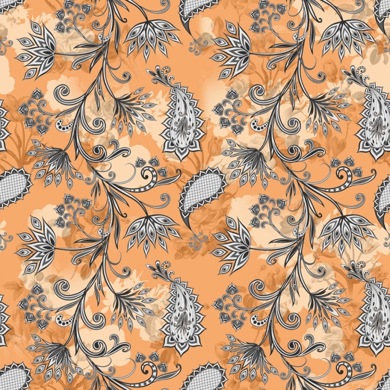 Digital printed running fabric #118 from Myyra Jaipur