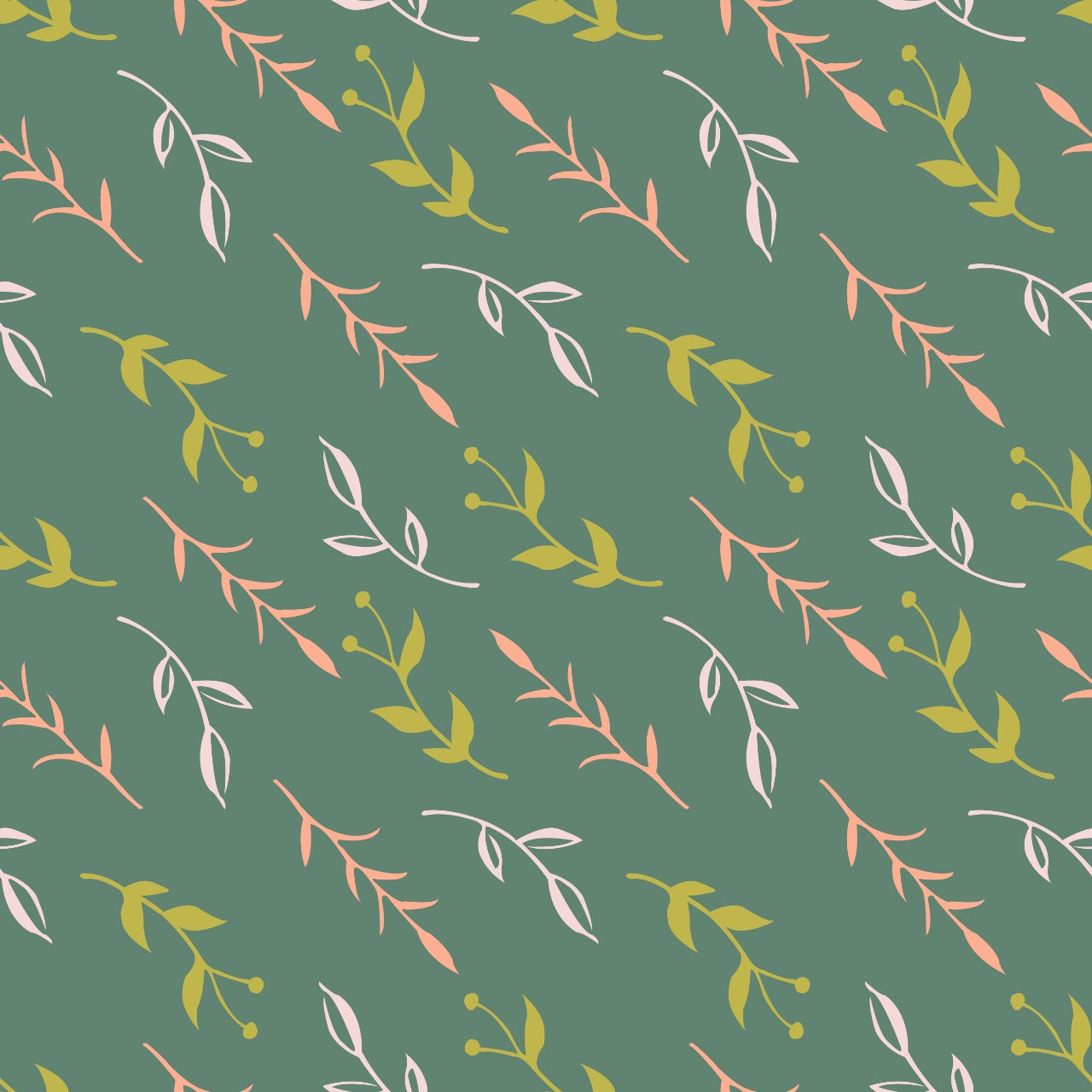 Digital printed running fabric #09 from Myyra Jaipur