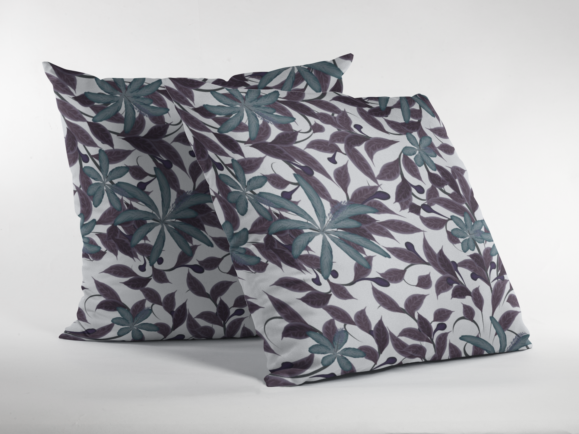 Close-up of digital print on cushion cover #119 | Myyra Jaipur