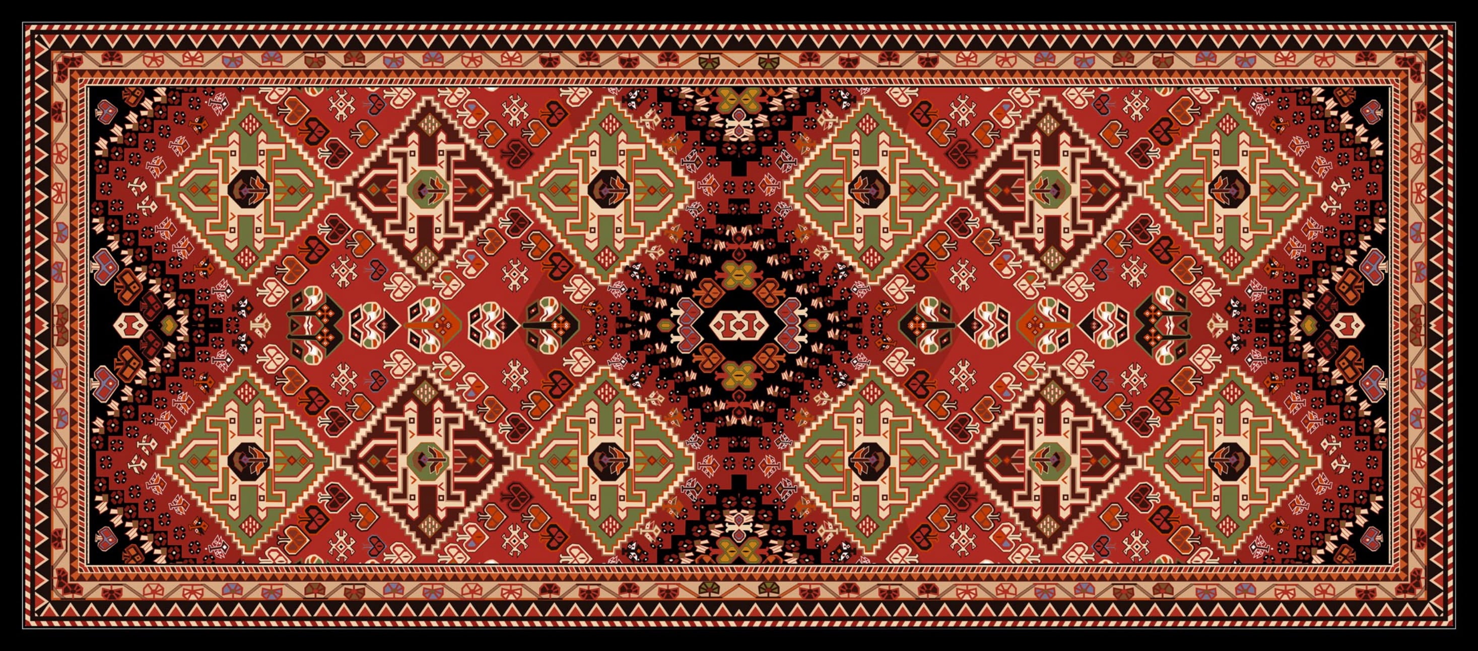 Digital Printed Kasmiri Dupatta 05