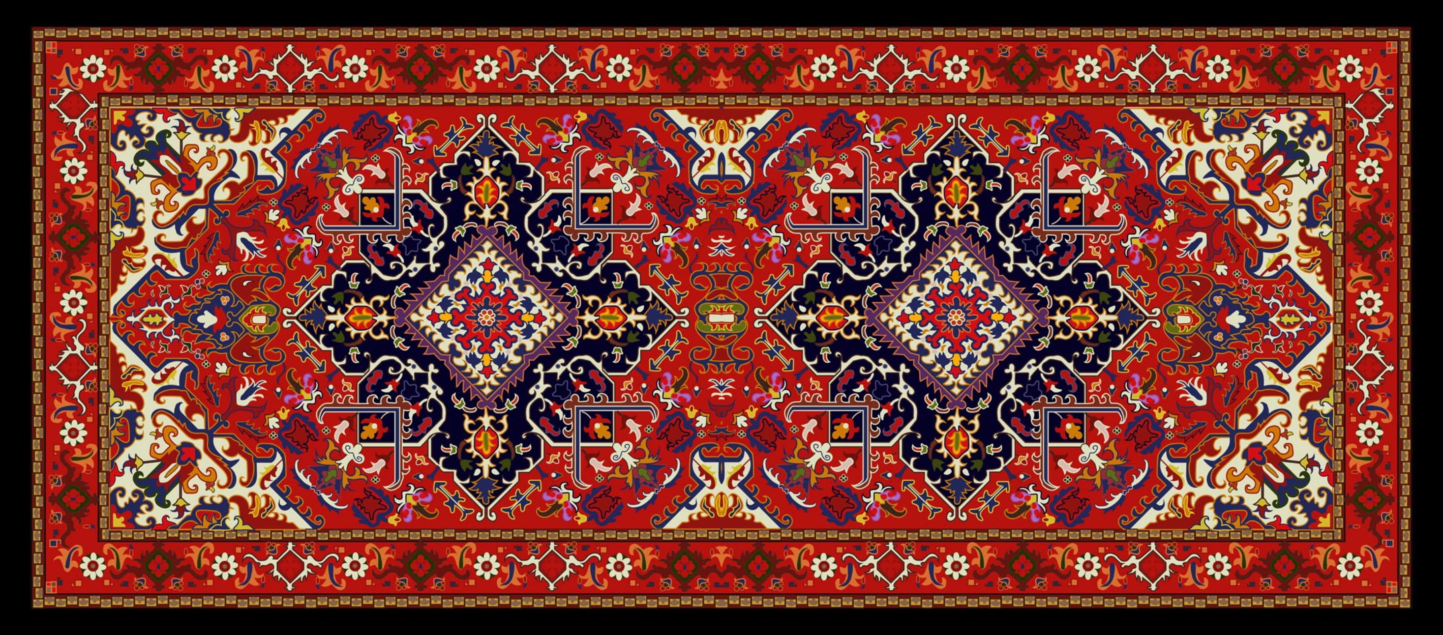Digital Printed Kasmiri Dupatta 06