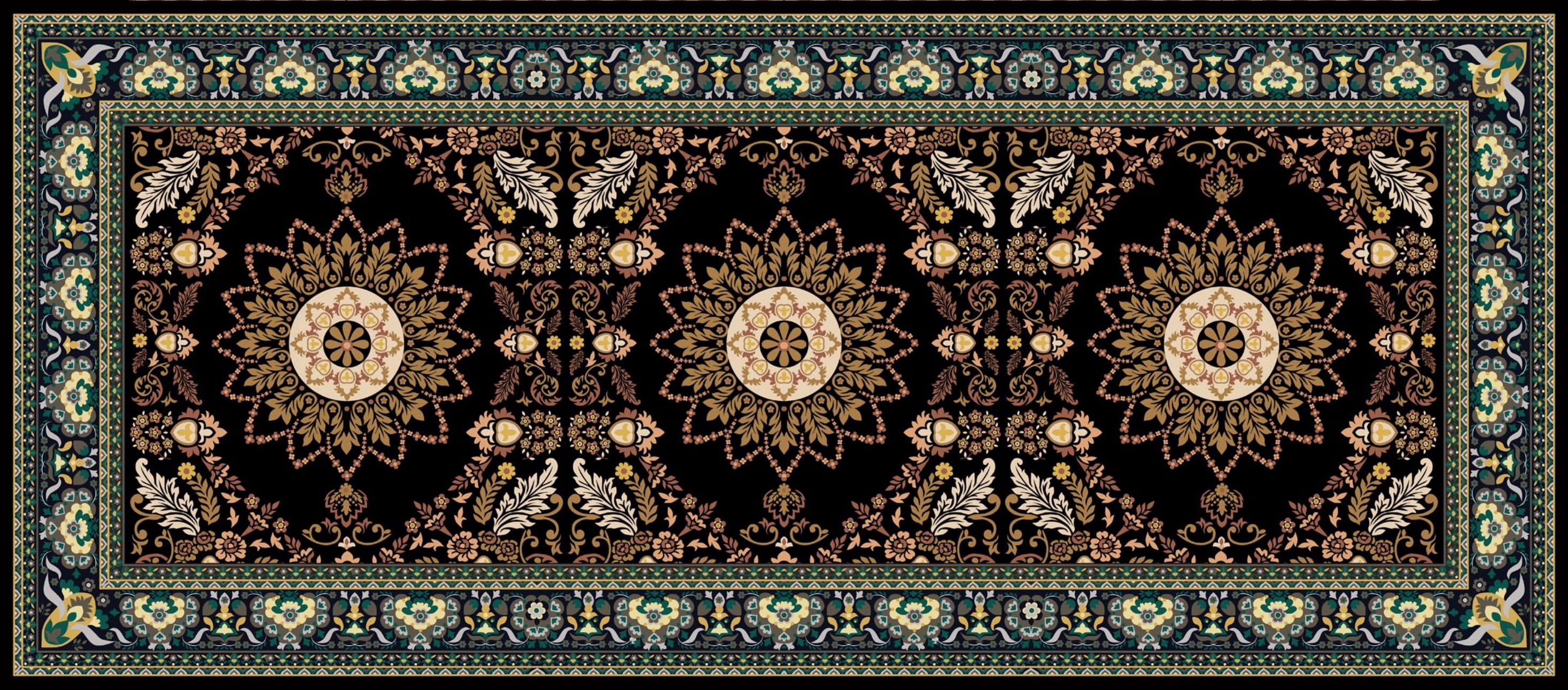 Digital Printed Kasmiri Dupatta 17