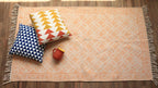 Rugs Hand Block Printed Cotton - MYYRA