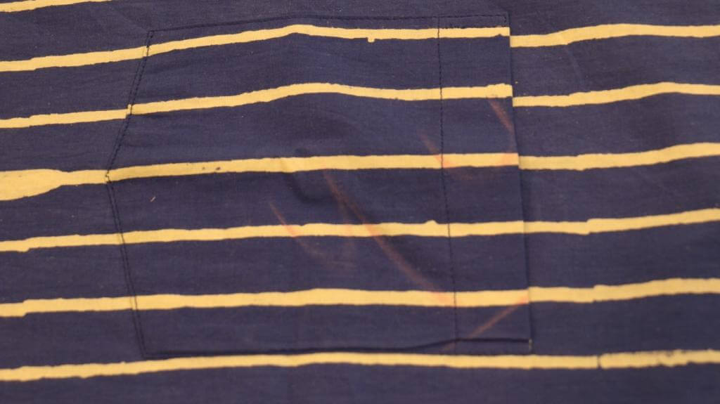 Half Sleeves Shirt Hand Block Printed Cotton