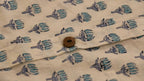 Half Sleeve Shirt Hand Block Printed Cotton