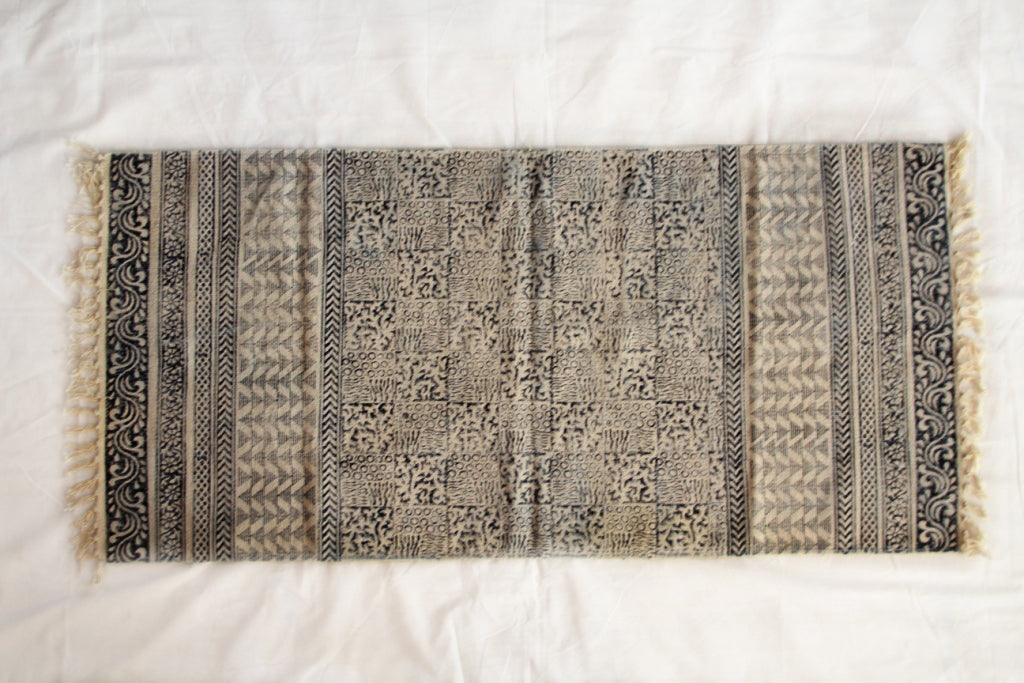 Rugs Hand Block Printed Cotton - MYYRA