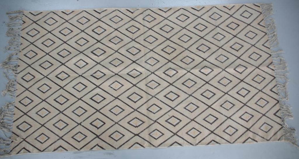 Rugs Hand Block Printed Cotton - MYYRA