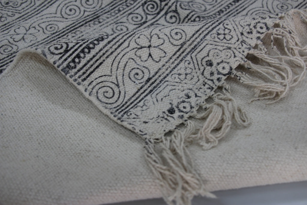Rugs Hand Block Printed Cotton - MYYRA