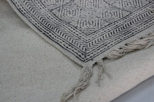 Rugs Hand Block Printed Cotton - MYYRA