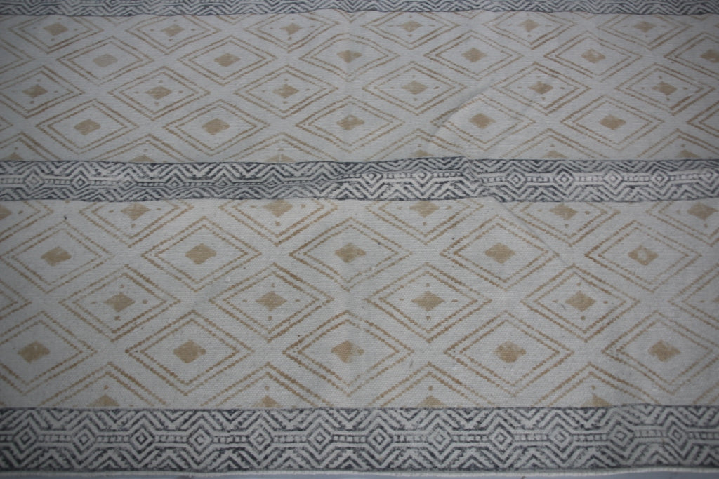 Rugs Hand Block Printed Cotton - MYYRA