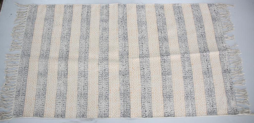 Rugs Hand Block Printed Cotton - MYYRA