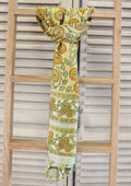 Scarf Hand Block Printed Cotton - MYYRA