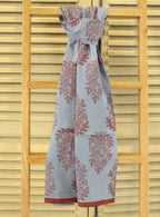 Scarf  Hand Block Printed Cotton - MYYRA