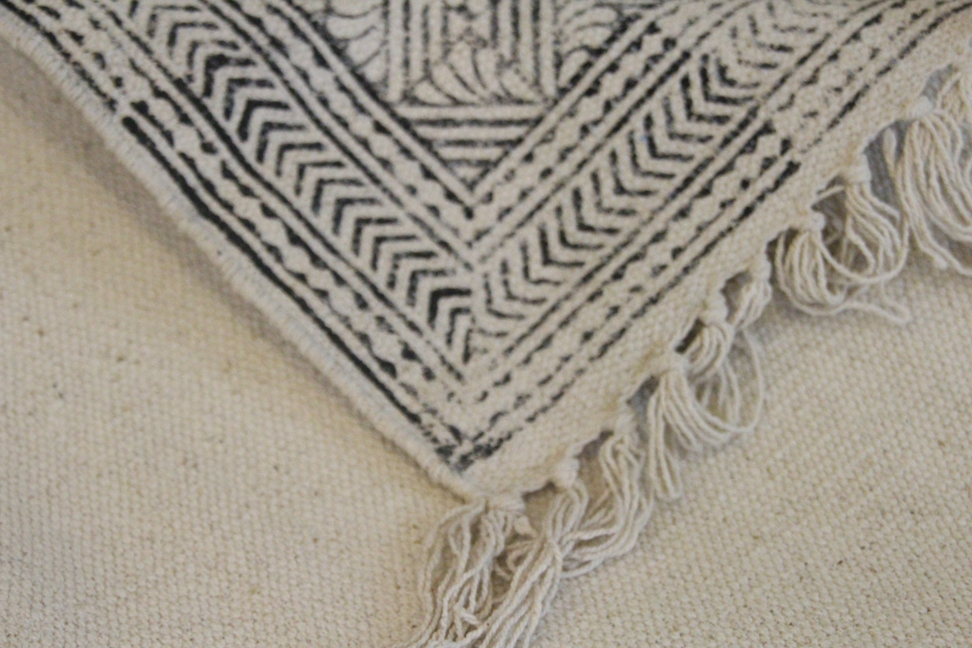 Rugs Hand Block Printed Cotton - MYYRA