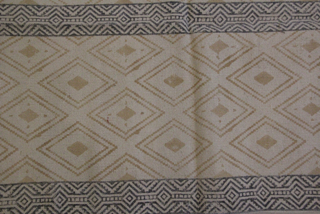Rugs Hand Block Printed Cotton - MYYRA
