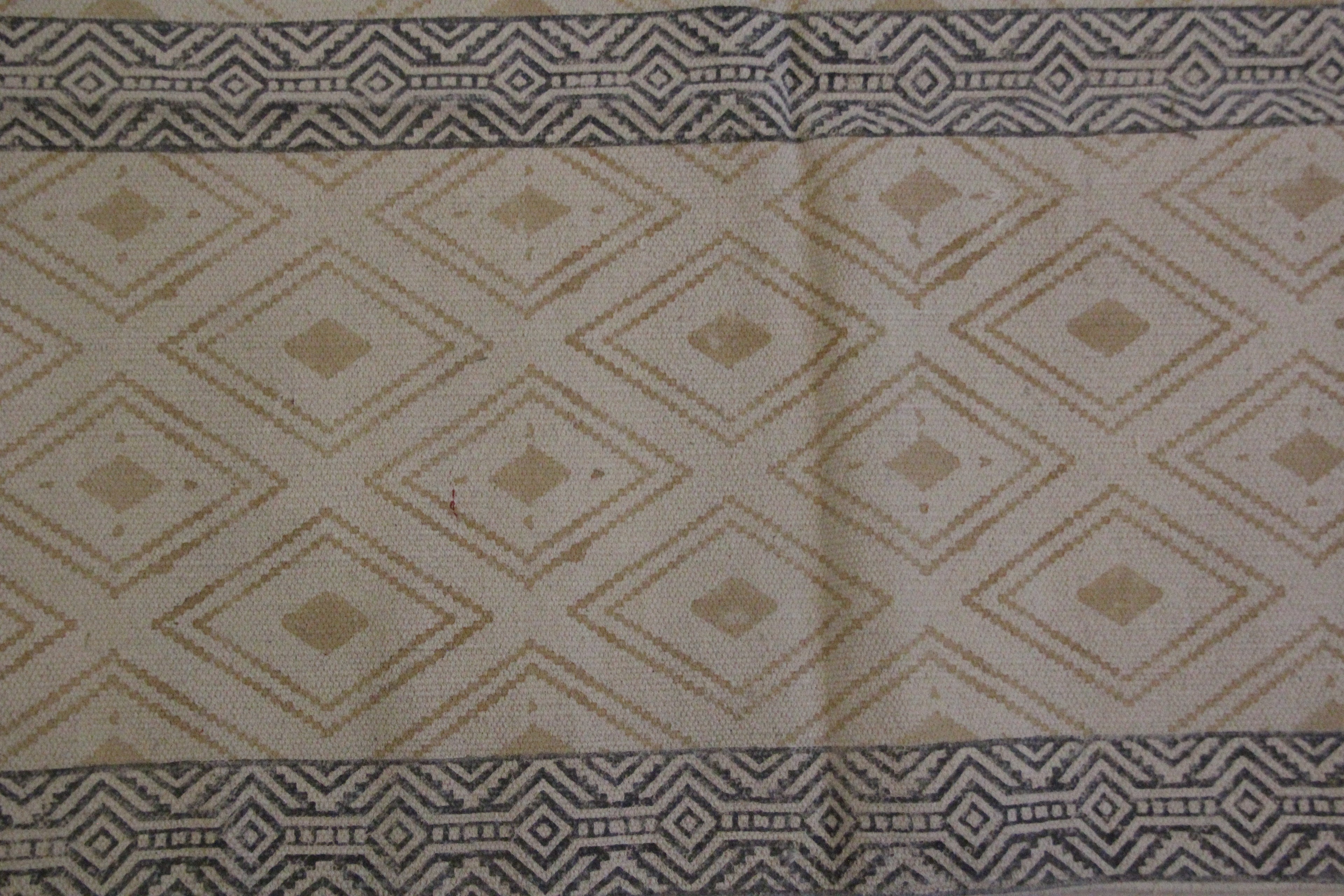 Rugs Hand Block Printed Cotton - MYYRA