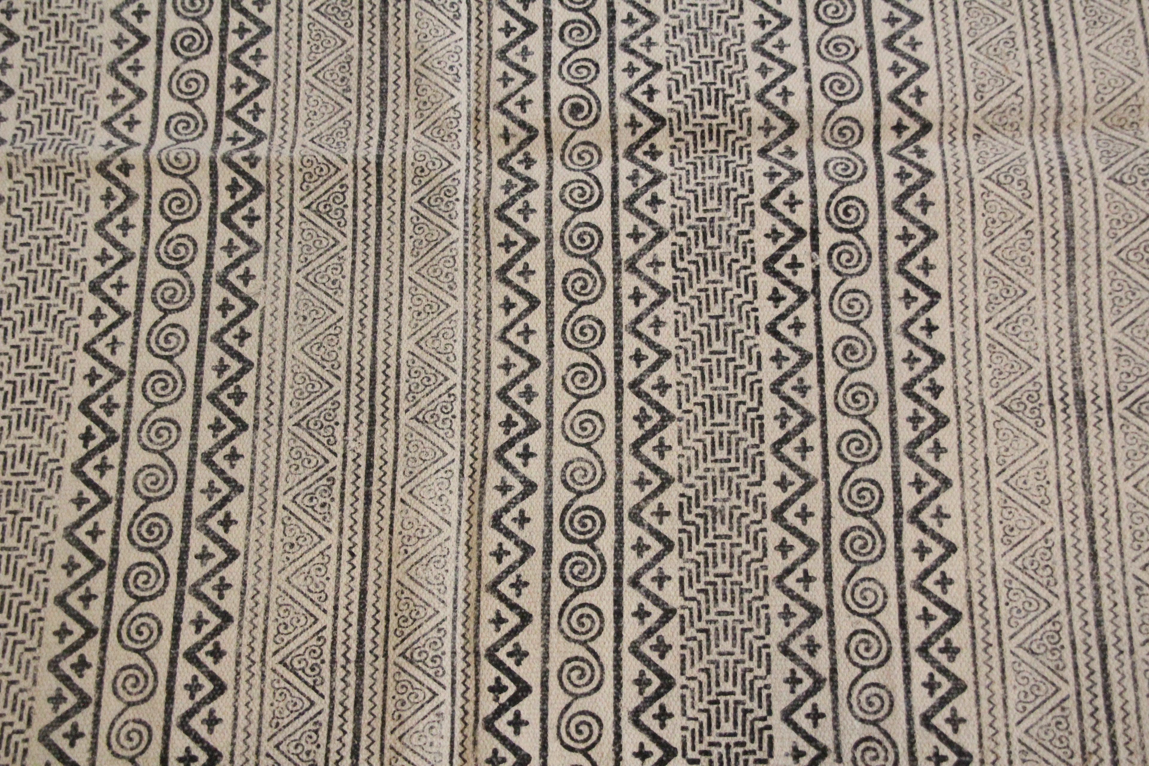 Rugs Hand Block Printed Cotton - MYYRA