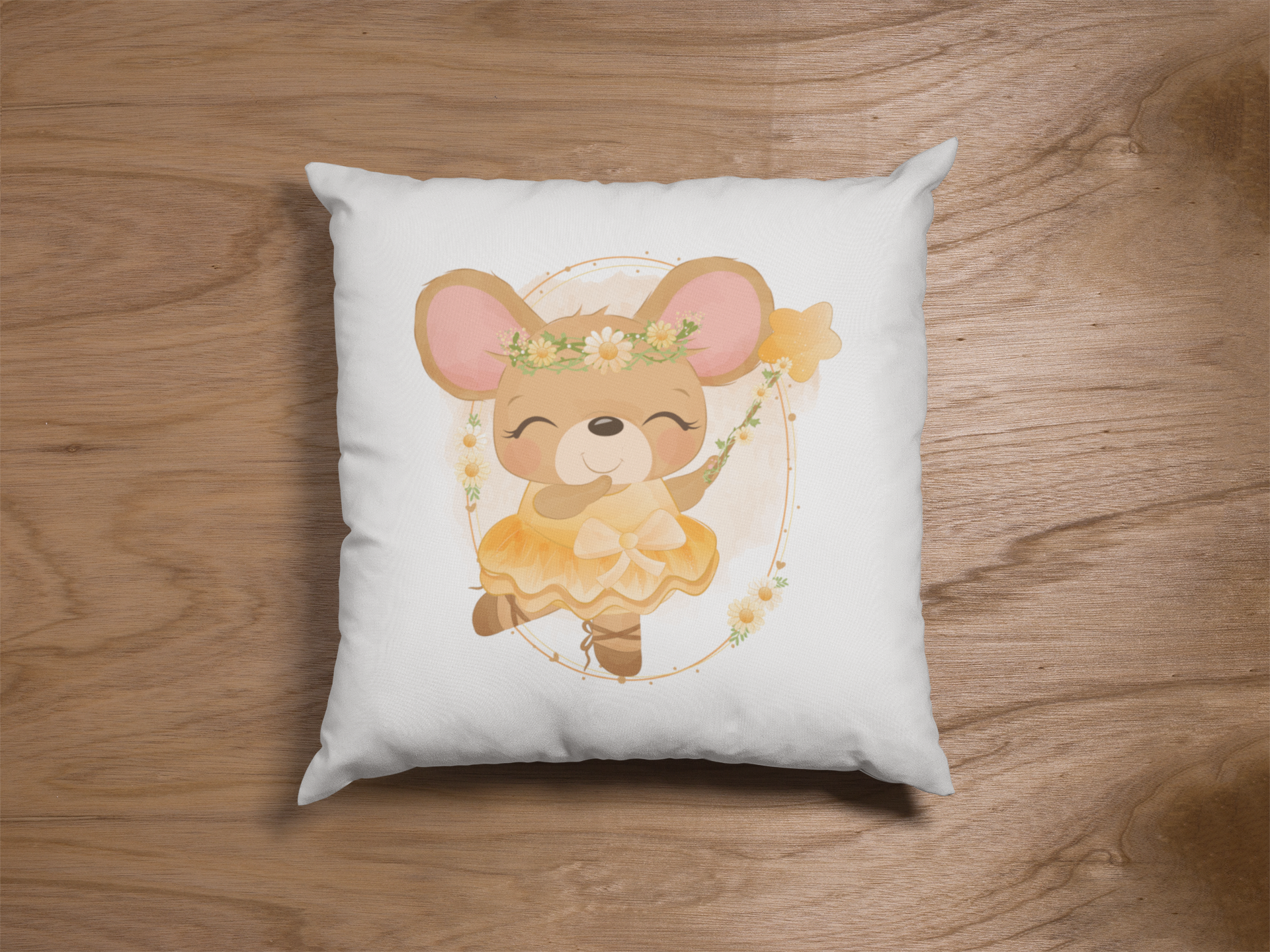 Pair of digital printed kids prints cushion covers #18 styled view | Myyra Jaipur