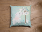Pair of digital printed kids prints cushion covers #26 styled view | Myyra Jaipur