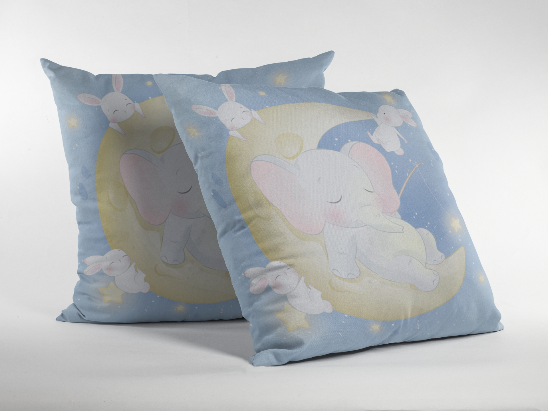 Close-up of digital print on kids prints cushion cover #27 | Myyra Jaipur