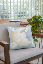 Pair of digital printed kids prints cushion covers #27 styled view | Myyra Jaipur